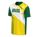 Brasil Soccer 2026 FIFA World Cup Graphic T-Shirt for Men product image 1, provided for visual reference and product detail
