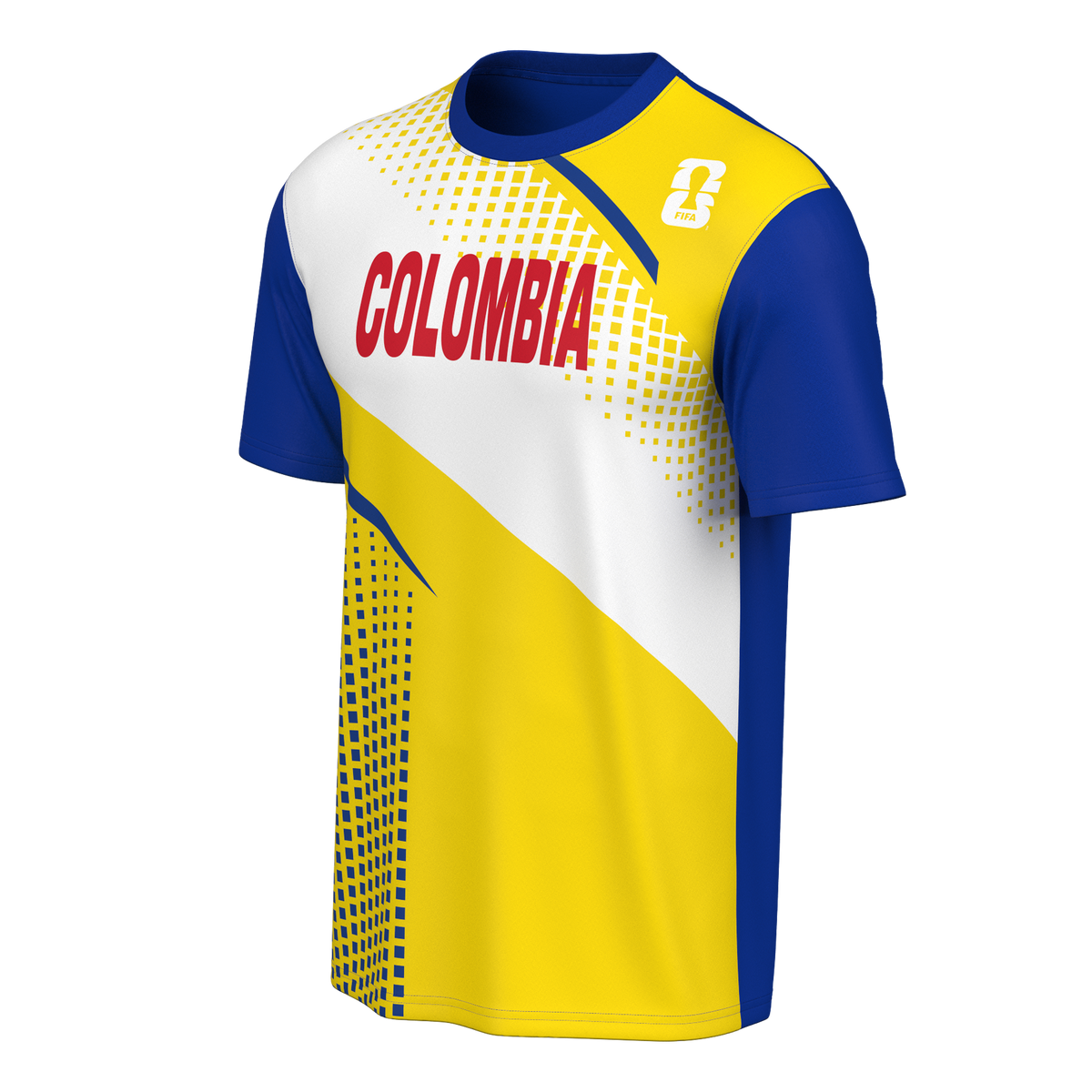 Colombia Soccer 2026 FIFA World Cup Graphic T-Shirt for Men product image 1, provided for visual reference and product