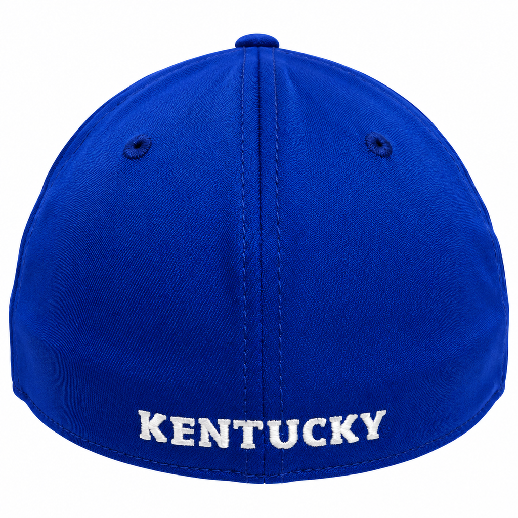 Kentucky Wildcats Blue NCAA TOW "Rails" One Fit Stretch Fit Performance Mesh Hat product image 3, provided for visual
