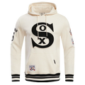 Chicago White Sox Pro Standard Cream Retro Classic Pullover Hoodie for Men product image 1, provided for visual reference