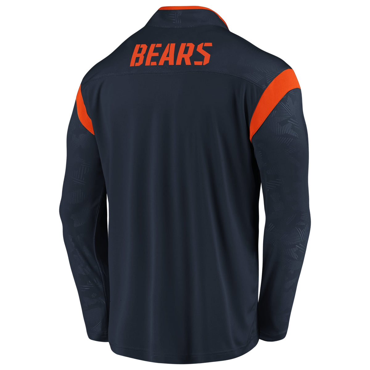 Chicago Bears Mission Primary Long Sleeve Fanatics Performance Windshirt for Men product image 3, provided for visual