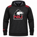 NCAA Northern Illinois Adidas Gray/Black Campus Hoodie for Men product image 1, provided for visual reference and product