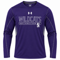 Under Armour Northwestern Wildcats Limitless HeatGear Purple Long Sleeve T-Shirt for Men product image 1, provided for