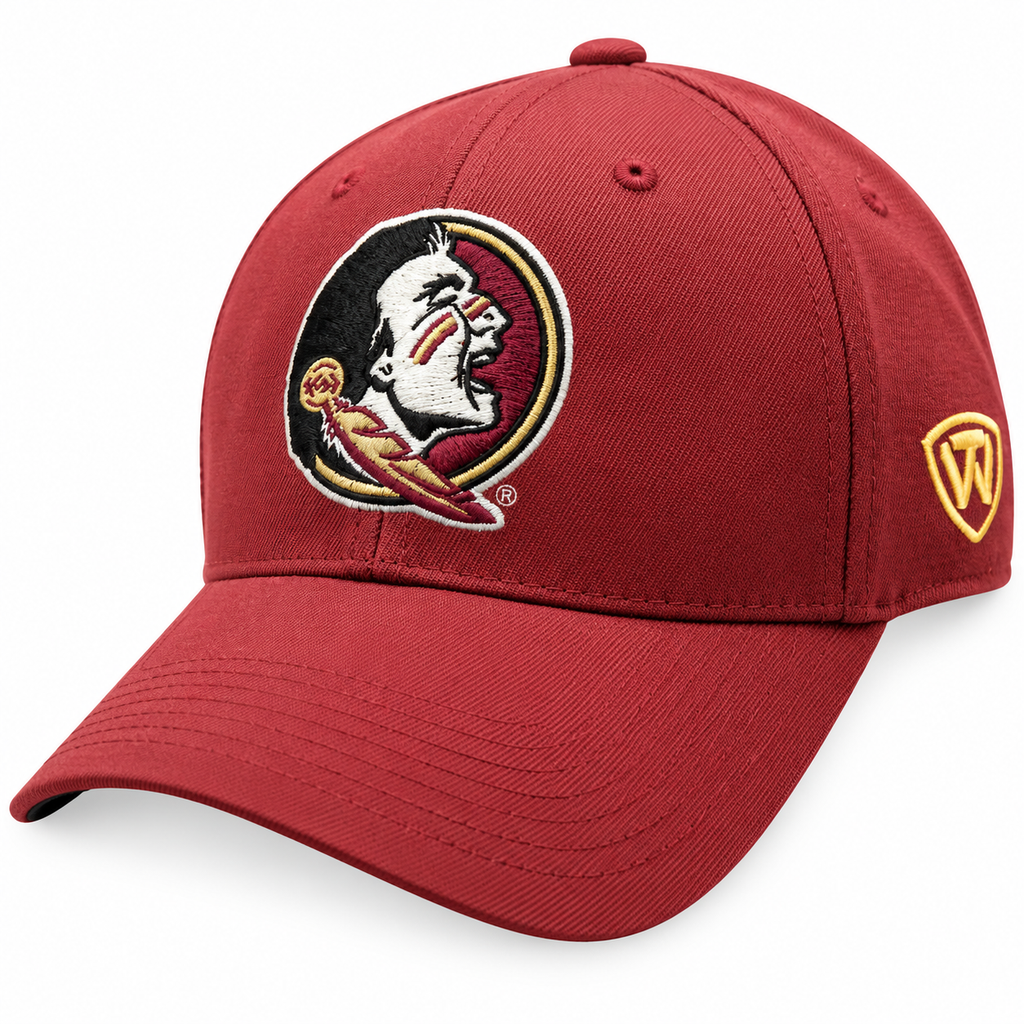 Mens NCAA Florida State Seminoles B.A.F. Memory Fit Hat product image 1, provided for visual reference and product detail