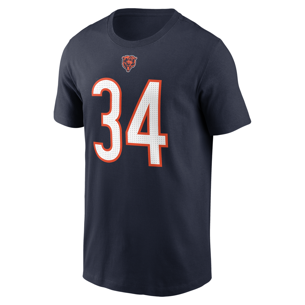 Nike Walter Payton Navy Chicago Bears Name & Number T-Shirt for Men product image 2, provided for visual reference and