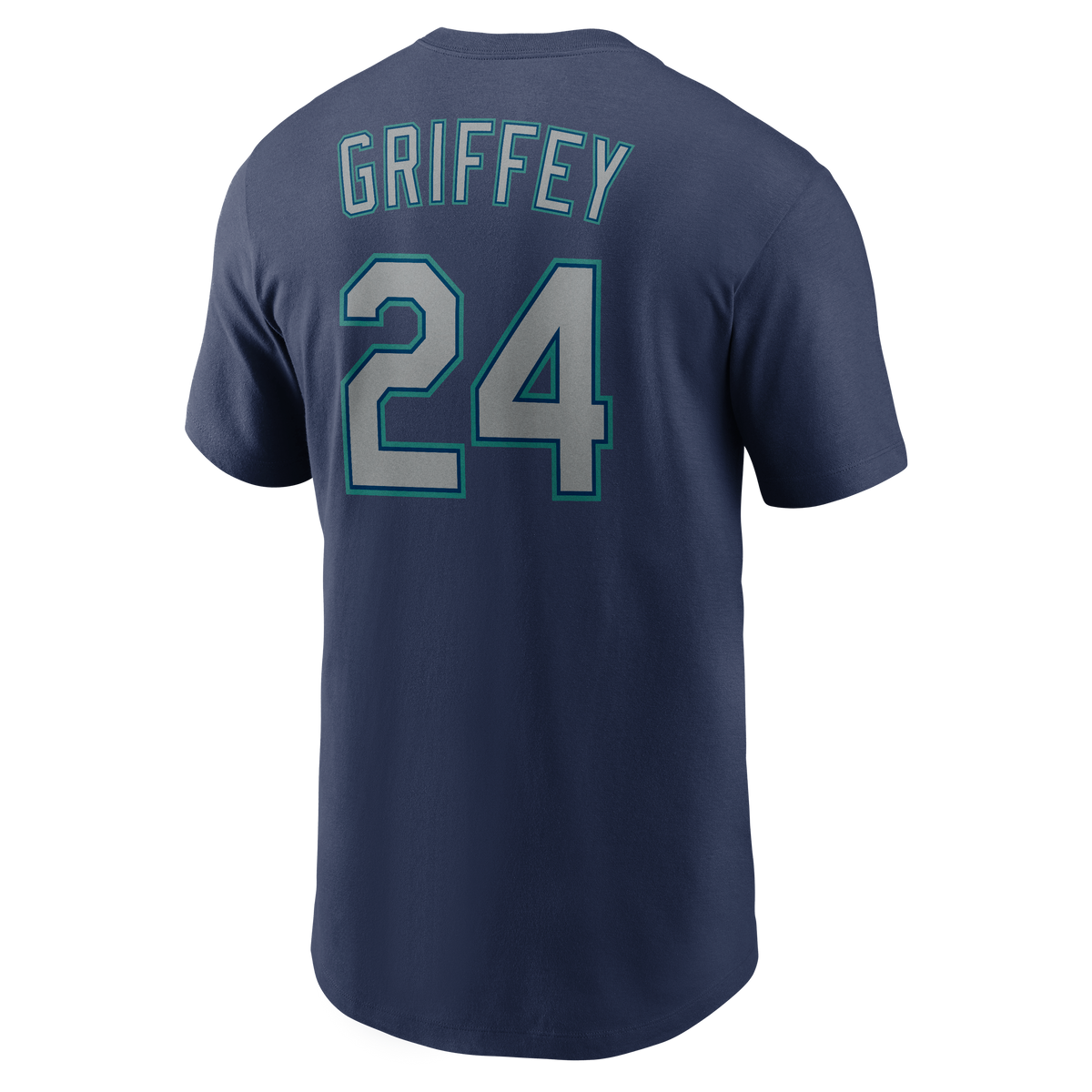Ken Griffey Jr. Seattle Mariners Nike Navy Name & Number T-Shirt for Men product image 3, provided for visual reference and
