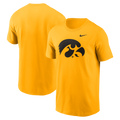 Iowa Hawkeyes Nike Primary Logo University Gold T-Shirt for Men product image 1, provided for visual reference and product