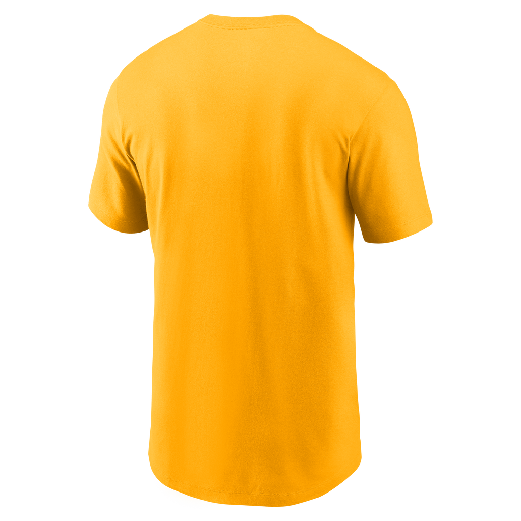 Iowa Hawkeyes Nike Primary Logo University Gold T-Shirt for Men product image 3, provided for visual reference and product