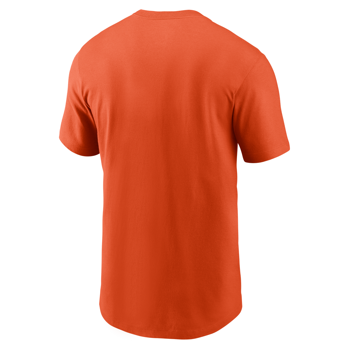 Mens Chicago Bears Nike Check Down Logo Orange T-Shirt product image 3, provided for visual reference and product detail