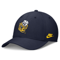 Michigan Wolverines Nike Brand Rise Retro Logo Flex Hat-Navy product image 1, provided for visual reference and product
