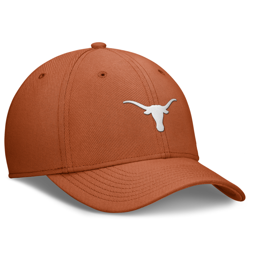 Texas Longhorns Nike Rise Desert Orange Flex-Fit Hat product image 3, provided for visual reference and product detail review