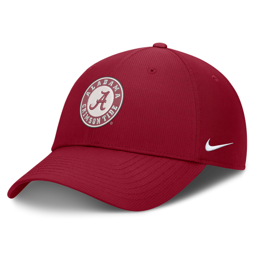Alabama Crimson Tide Nike Club Dri-Fit Adjustable Hat-Crimson product image 1, provided for visual reference and product