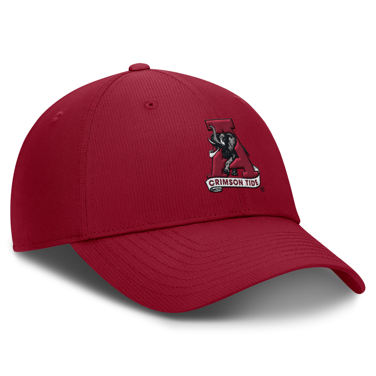 Alabama Crimson Tide Nike Club Dri-Fit Adjustable Hat-Crimson-Alternate Logo product image 4, provided for visual reference