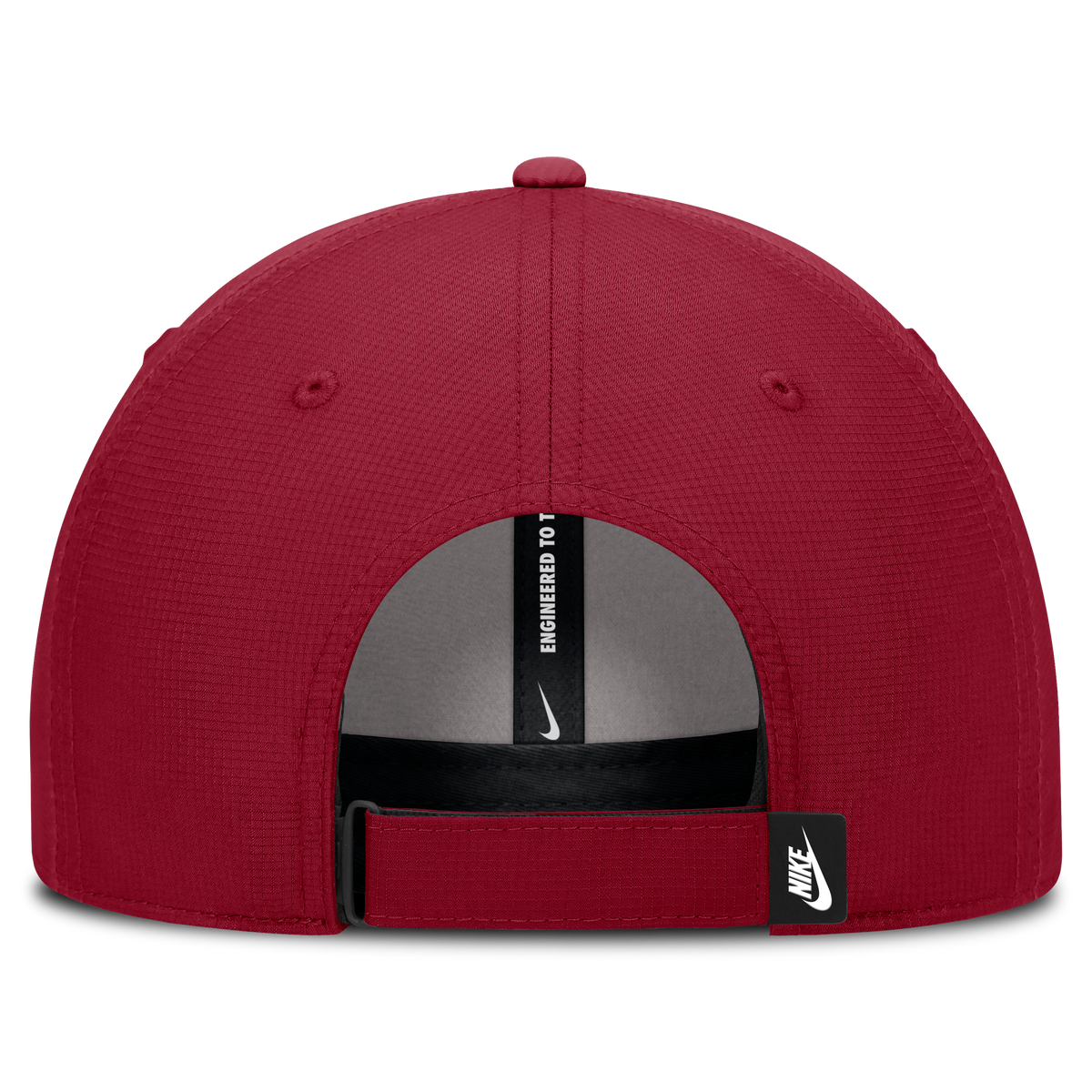 Alabama Crimson Tide Nike Club Dri-Fit Adjustable Hat-Crimson-Alternate Logo product image 3, provided for visual reference