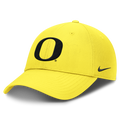 Oregon Ducks Yellow Nike Dri-Fit Club Adjustable Hat product image 1, provided for visual reference and product detail review
