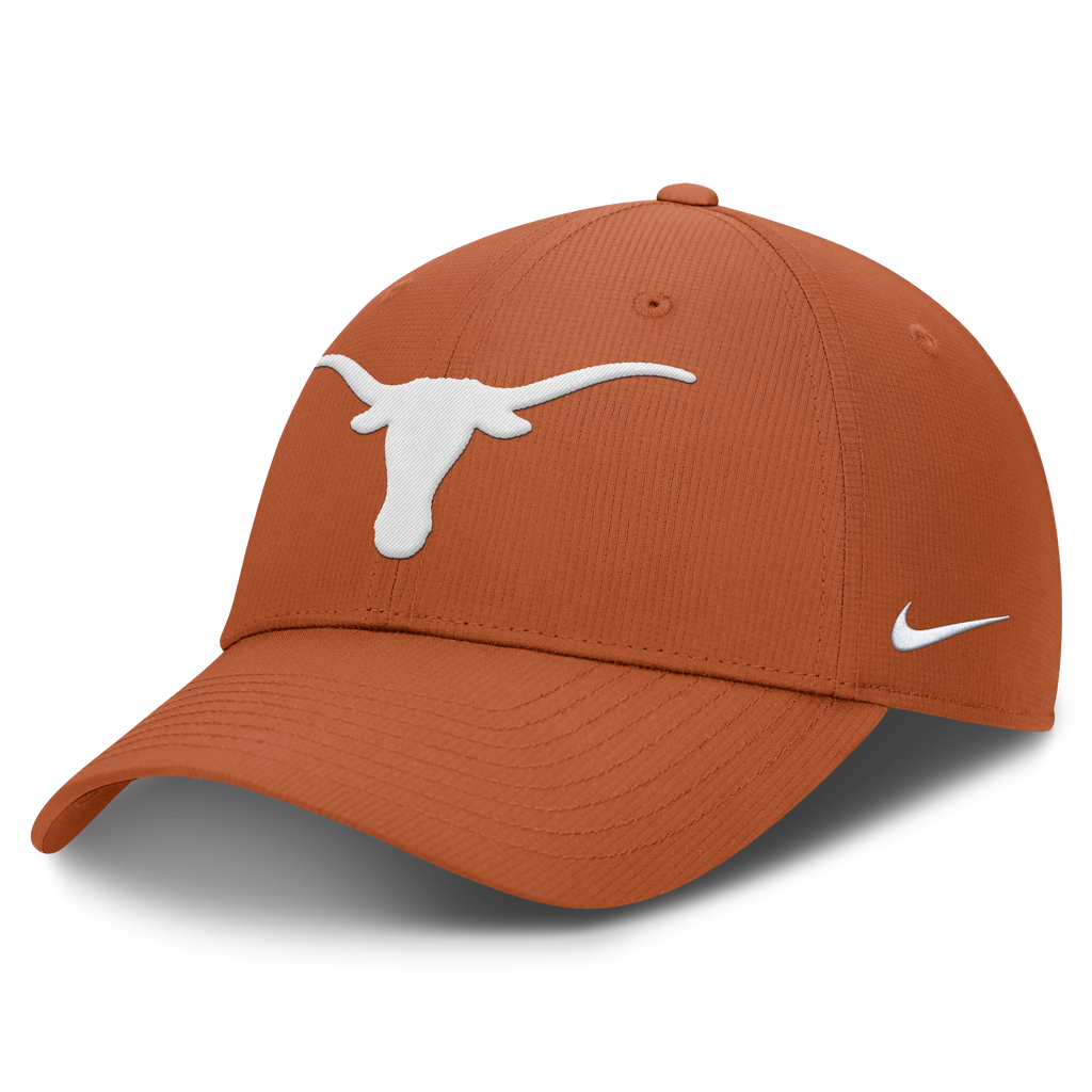 Texas Longhorns Nike Club Performance Desert Orange Adjustable Hat product image 1, provided for visual reference and