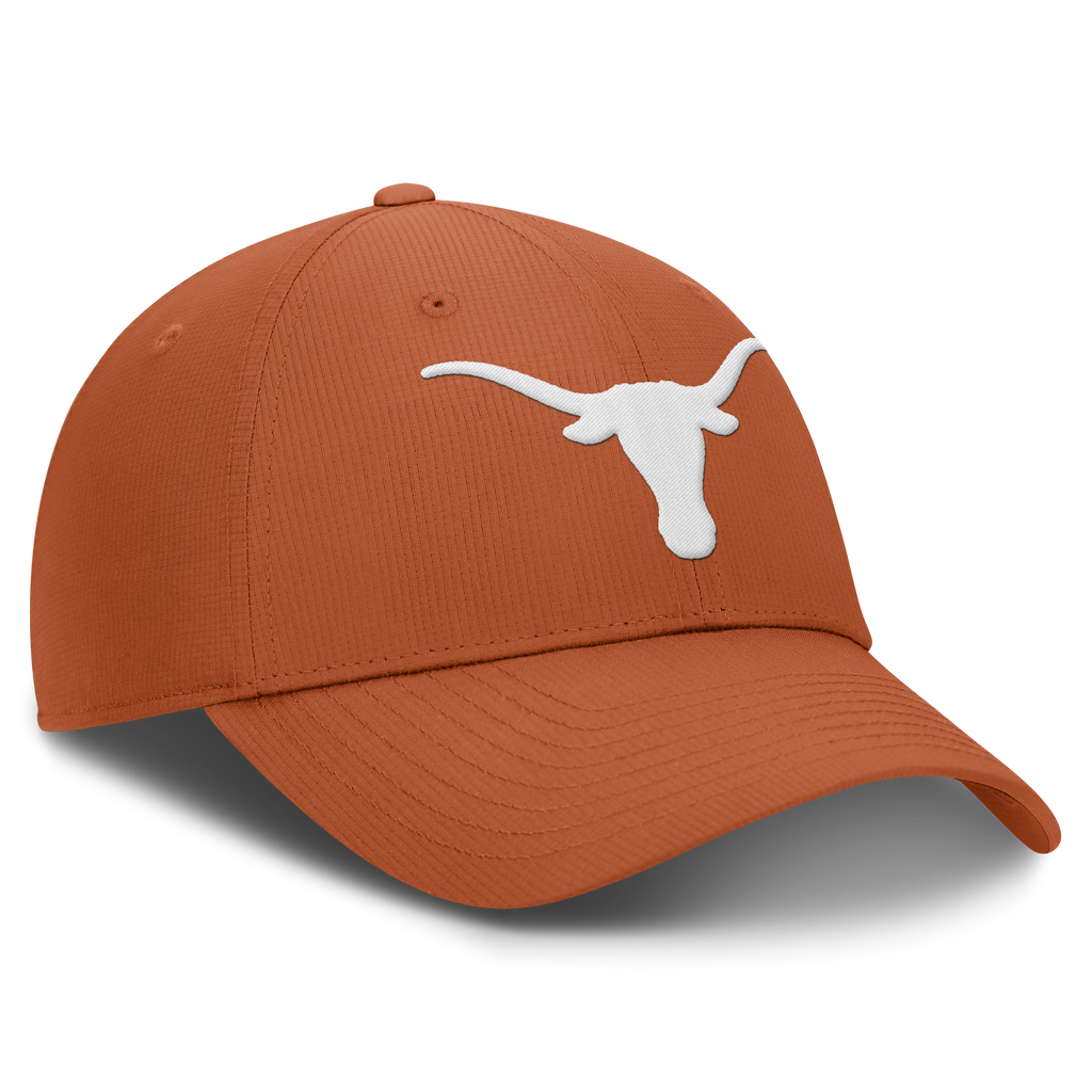 Texas Longhorns Nike Club Performance Desert Orange Adjustable Hat product image 3, provided for visual reference and