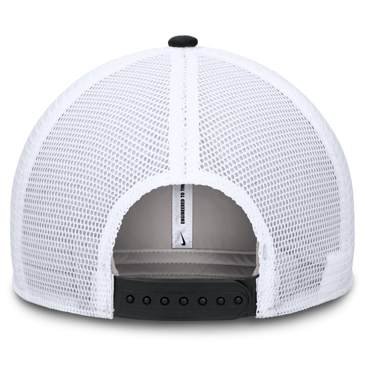 Stanford Cardinal Nike Dri Fit Club Black Structured Adjustable Trucker Hat product image 4, provided for visual reference