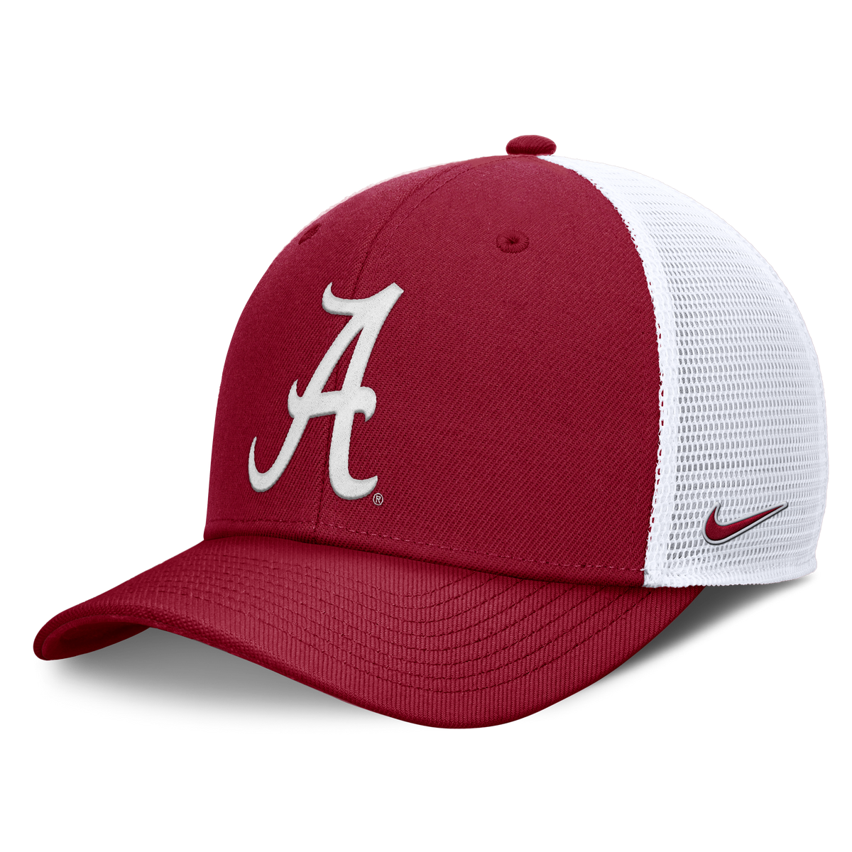 Alabama Crimson Tide Nike Club Structured Trucker Cap for Men product image 1, provided for visual reference and product
