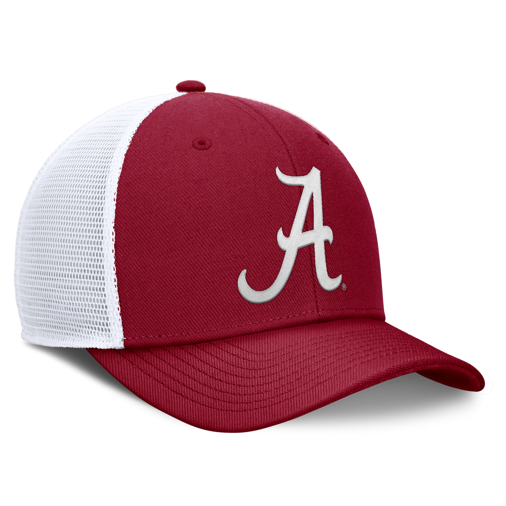 Alabama Crimson Tide Nike Club Structured Trucker Cap for Men product image 3, provided for visual reference and product