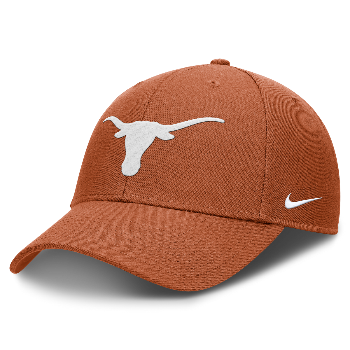 Texas Longhorns Nike Club Structured Adjustable Hat-Desert Orange product image 1, provided for visual reference and product