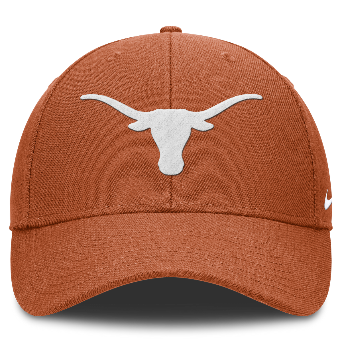 Texas Longhorns Nike Club Structured Adjustable Hat-Desert Orange product image 2, provided for visual reference and product