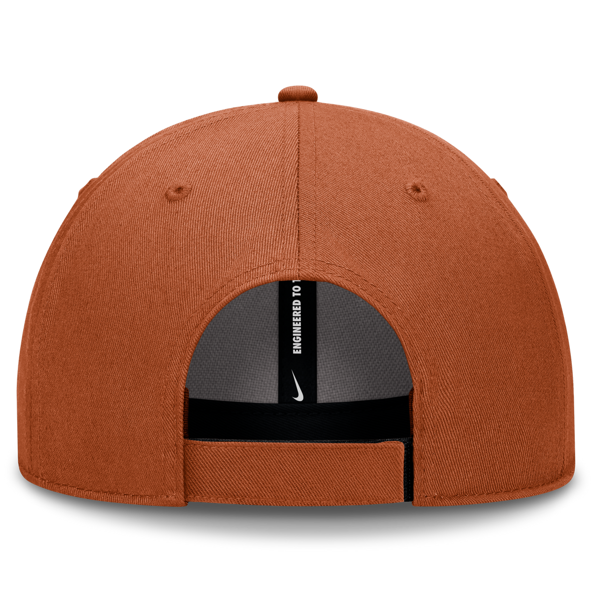 Texas Longhorns Nike Club Structured Adjustable Hat-Desert Orange product image 4, provided for visual reference and product