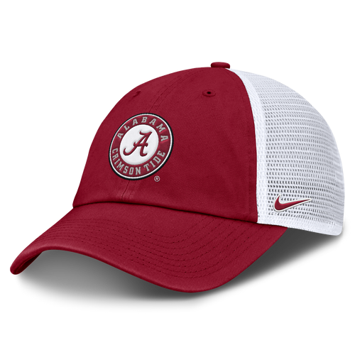 Alabama Crimson Tide Nike Club Dri-Fit Adjustable Hat-Crimson-Circle Logo product image 1, provided for visual reference and