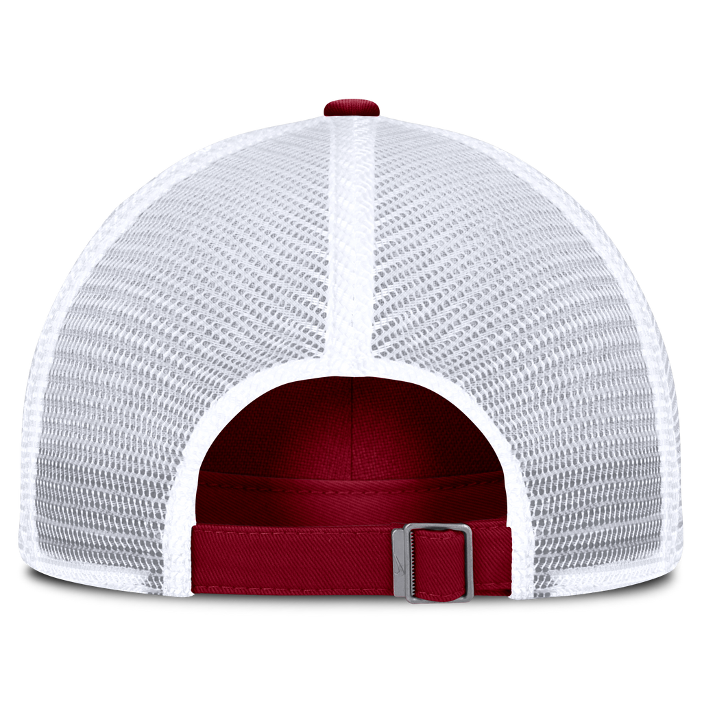 Alabama Crimson Tide Nike Club Dri-Fit Adjustable Hat-Crimson-Circle Logo product image 4, provided for visual reference and