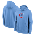 Chicago Cubs Nike Inside Job Valor Blue Hoodie for Men product image 1, provided for visual reference and product detail