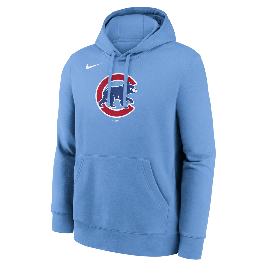 Chicago Cubs Nike Inside Job Valor Blue Hoodie for Men product image 2, provided for visual reference and product detail