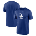 Los Angeles Dodgers Nike Royal Large Logo Dri-Fit T-Shirt for Men product image 1, provided for visual reference and product