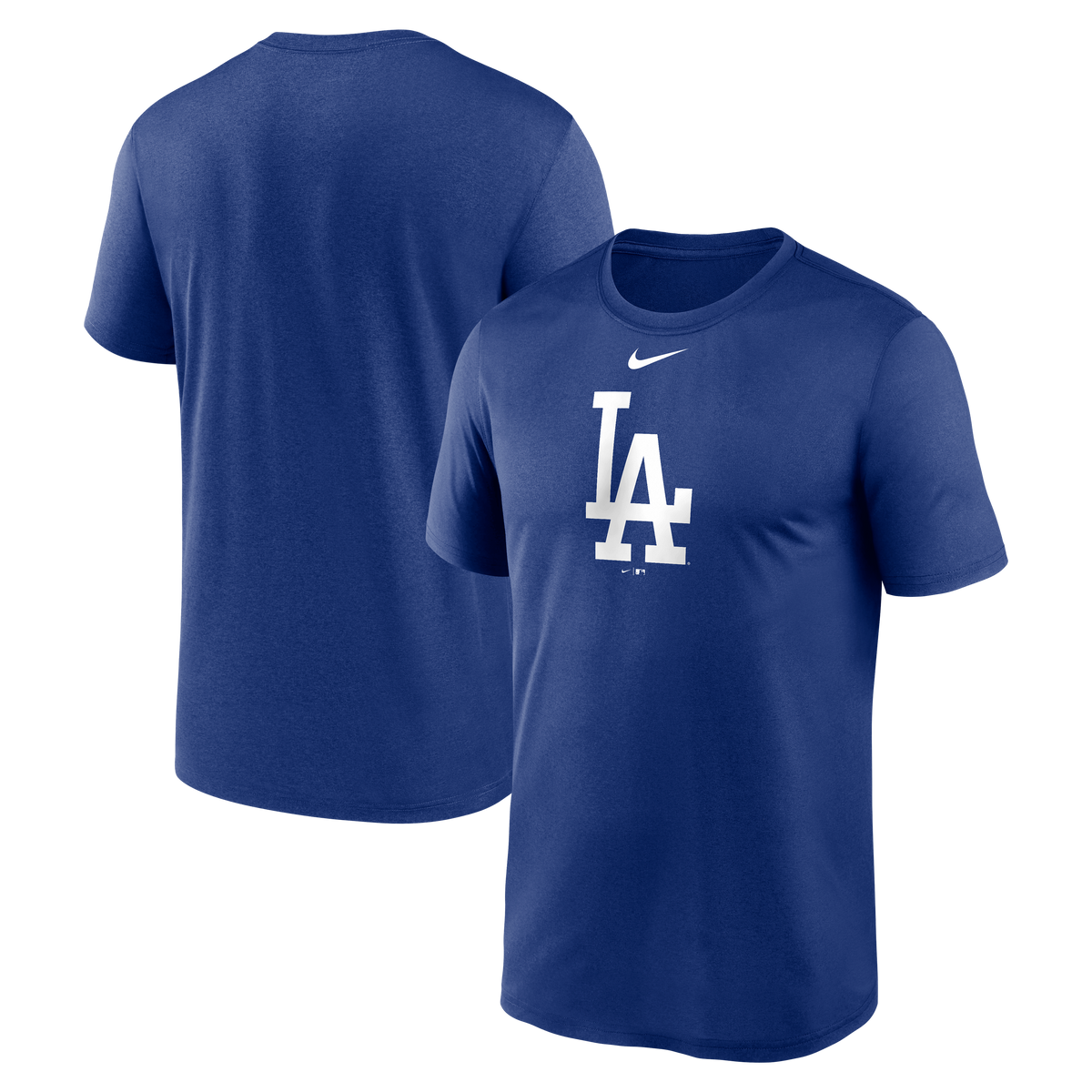 Los Angeles Dodgers Nike Royal Large Logo Dri-Fit T-Shirt for Men product image 1, provided for visual reference and product