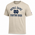 Notre Dame Fighting Irish Oatmeal Heather Champion T-shirt for Men product image 1, provided for visual reference and