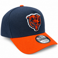 Chicago Bears New Era Navy Nightshift A-Frame 9FORTY Adjustable Hat product image 1, provided for visual reference and