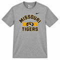 Nike Men Missouri Tigers Team Logo Stripe Cotton Short-Sleeve T-Shirt product image 1, provided for visual reference and