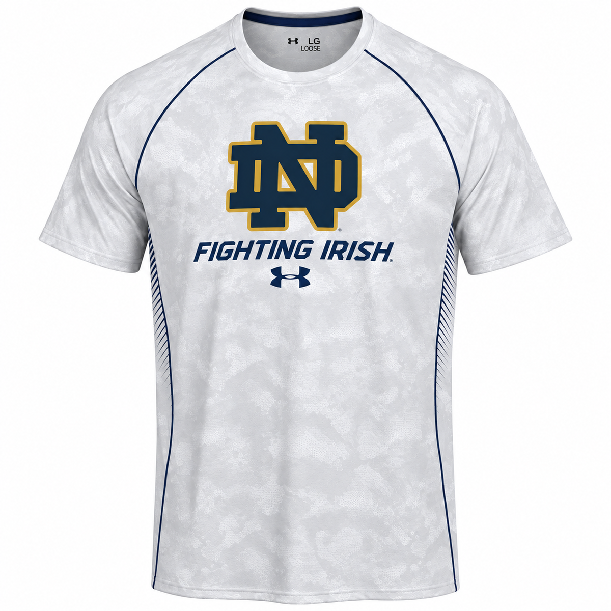 Under Armour Notre Dame Fighting Irish Limitless HeatGear T-Shirt for Men product image 1, provided for visual reference and