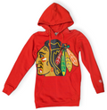 Chicago Blackhawks Monda Hooded Sweatshirt for Women product image 1, provided for visual reference and product detail review