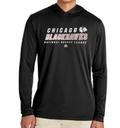 Chicago Blackhawks Adult All Time Save Fleece Hooded Sweatshirt By Majestic product image 1, provided for visual reference