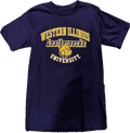 Mens Western Illinois Leathernecks Maroon Campus One T-Shirt product image 1, provided for visual reference and product