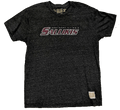NCAA Southern Illinois Salukis Retro Brand Charcoal TriBlend T-Shirt for Men product image 1, provided for visual reference