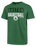 '47 Brand NBA Boston Celtics Clover Blockout Club T-Shirt for Men product image 1, provided for visual reference and product