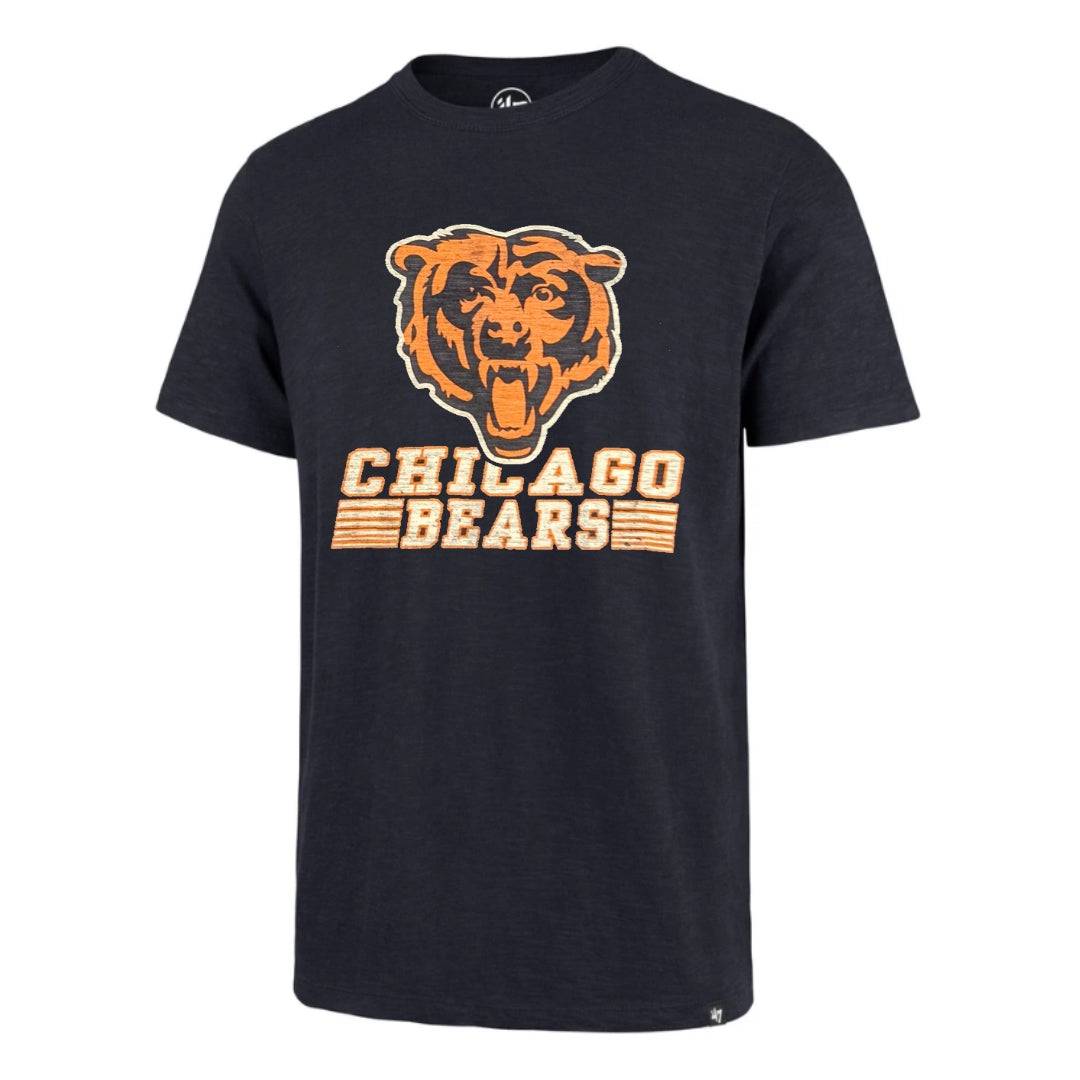 Men’s Chicago Bears Bear Head Logo Scrum T-Shirt By ’47 Brand product image 1, provided for visual reference and product