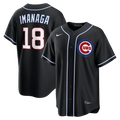 Chicago Cubs Shota Imanaga Nike Black Carbon Replica Jersey for Men product image 1, provided for visual reference and
