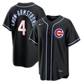 Chicago Cubs Pete Crow-Armstrong Nike Black Carbon Replica Jersey for Men product image 1, provided for visual reference and