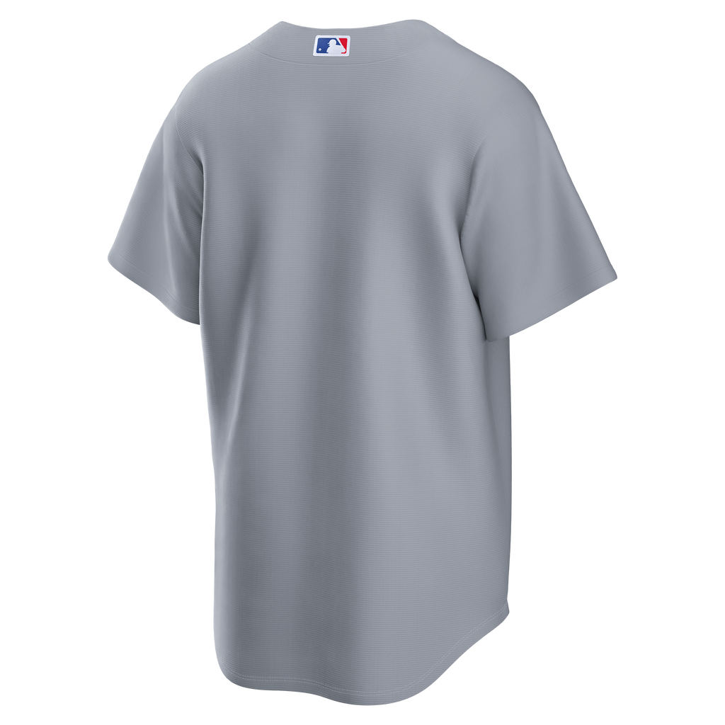 Chicago Cubs Nike Gray Road Replica Blank Team Jersey for Men product image 3, provided for visual reference and product