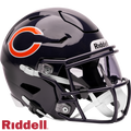 Chicago Bears Riddell Speed Flex Mid-Size Helmet product image 1, provided for visual reference and product detail review