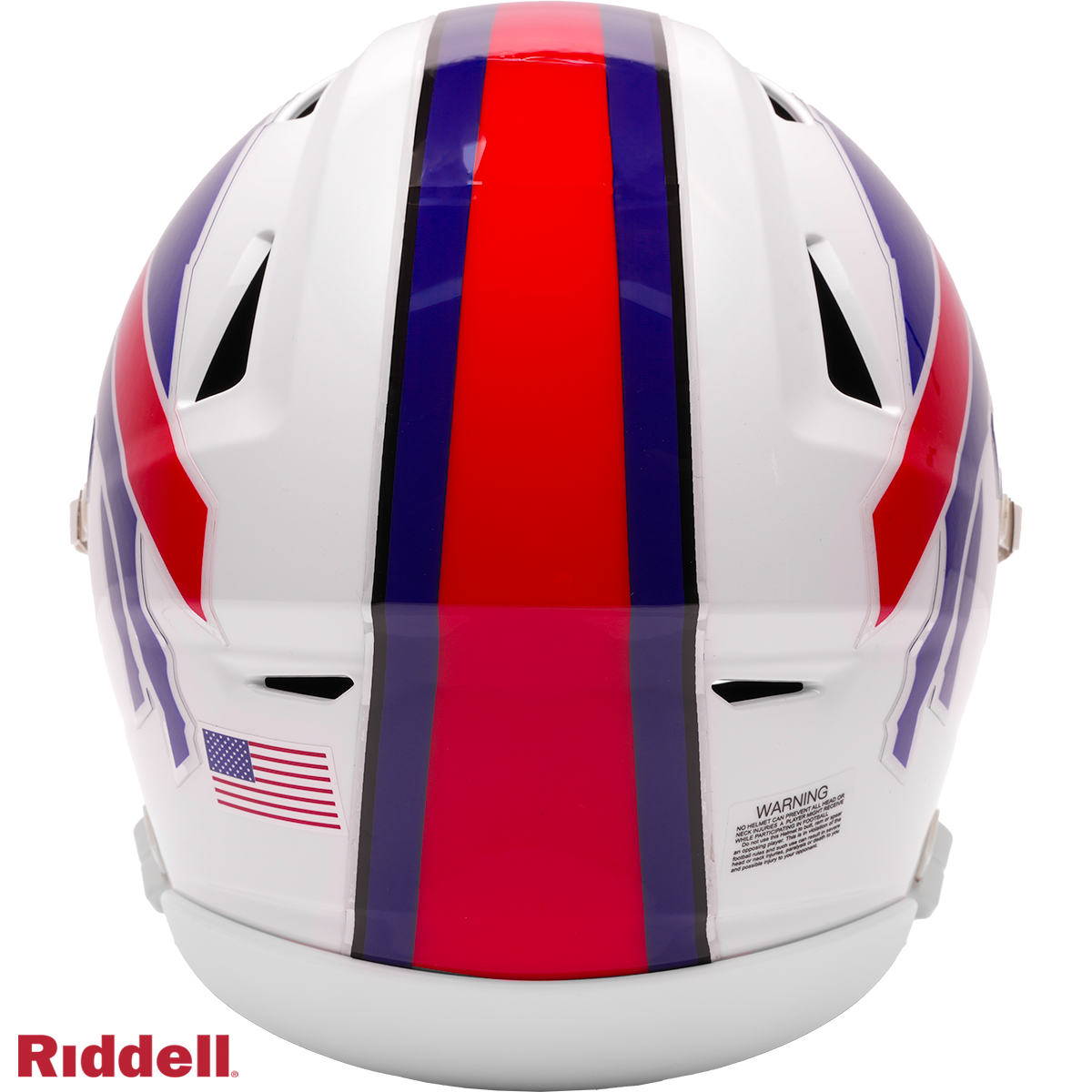 Buffalo Bills Riddell Speed Flex Mid-Size Helmet product image 3, provided for visual reference and product detail review