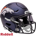 Denver Broncos Riddell Speed Flex Mid-Size Helmet product image 1, provided for visual reference and product detail review
