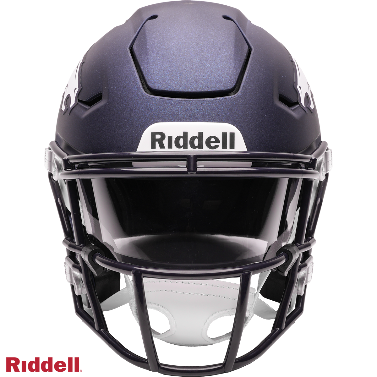 Denver Broncos Riddell Speed Flex Mid-Size Helmet product image 2, provided for visual reference and product detail review